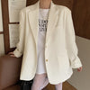 JMPRS Suit Jacket Women's 2023 Korean style Oversize Design Casual Suit All Match Blazer Mujer Office Lady Coat