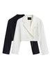 JMPRS Summer Women Thin Blazer Button Streetwear Long Sleeve Fall Crop Jacket Loos All-match Elegant Ladies Suit Coat