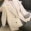 [JPQF] Suit Coat Female 2023 Korean Version of Spring Autumn Loose Ladies Khaki Female Black Leisure Commuter Design