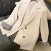 [JPQF] Suit Coat Female 2023 Korean Version of Spring Autumn Loose Ladies Khaki Female Black Leisure Commuter Design