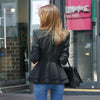 JSXDHK Office Lady Women Blazer Coat 2022 Spring Formal Ruffles Long Sleeve Tie Blazers Business Sexy V Neck Work Jacket Coat