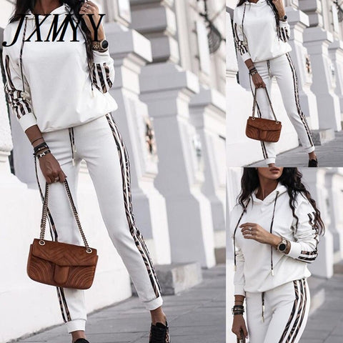 imCharms 2023 Autumn Products European And American Women's Casual Two-Piece Sportswear