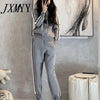 imCharms 2023 Early Spring Ladies Western-Style Wide-Leg Pants CasualSports Comfortable Two-Piece Suit