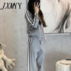 imCharms 2023 Early Spring Ladies Western-Style Wide-Leg Pants CasualSports Comfortable Two-Piece Suit