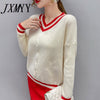 imCharms 2023 Autumn Women's Gentle Wind Japanese Comfortable Knitted Suit Two-Piece Age Reduction