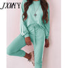 imCharms 2023 Spring And Autumn European And American Ladies Loose Long-Sleeved Casual Comfortable Sports Suit