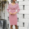 imCharms 2023 Autumn And Winter European And American Women's And Elegant Temperament Sweater Knitted Suit