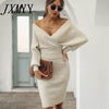 imCharms 2023 Autumn And Winter European And American Women's And Elegant Temperament Sweater Knitted Suit