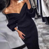 imCharms 2023 Autumn And Winter European And American Women's And Elegant Temperament Sweater Knitted Suit