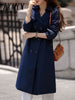 imCharms 2023 Autumn And Winter British Style Elegant Temperament Mid-Length Thin Trench Coat Women's Coat