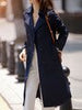imCharms 2023 Autumn And Winter British Style Elegant Temperament Mid-Length Thin Trench Coat Women's Coat