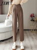imCharms 2023 Autumn And Winter Products All-Match Comfortable Suit Fabric Casual Harem Trousers Women's Clothing