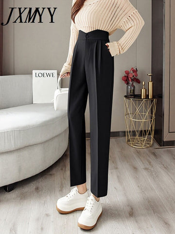 imCharms 2023 Autumn And Winter Products All-Match Comfortable Suit Fabric Casual Harem Trousers Women's Clothing