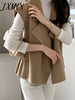 imCharms 2023 Autumn And Winter Women's Elegant Temperament Double-Sided Woolen Coat Vest