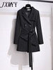 imCharms 2023 Autumn And Winter Trench Coat Women's Mid-Length Loose And Elegant Temperament Coat