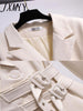 imCharms 2023 Autumn And Winter Trench Coat Women's Mid-Length Loose And Elegant Temperament Coat