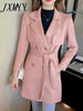 imCharms 2023 Autumn And Winter Elegant Temperament Slim Casual Jacket Coat Windbreaker Women's Clothing