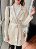 imCharms 2023 Autumn And Winter Elegant Temperament Slim Casual Jacket Coat Windbreaker Women's Clothing