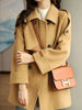 imCharms 2023 Autumn And Winter Loose And Thin Casual All-Match High-End Commuter Temperament Woolen Coat Trend