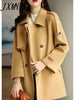 imCharms 2023 Autumn And Winter Loose And Thin Casual All-Match High-End Commuter Temperament Woolen Coat Trend