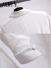 imCharms 2023 Autumn Slim Elegant Temperament Dress Long Trench Coat Suit Collar Coat Women's Clothing