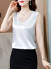 imCharms 2023 Beaded Camisole Women's Spring And Summer Loose All-Match Bottoming Sleeveless Elegant Temperament Top