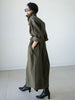 imCharms 2023 Loose Large Size Shirts Long Over Knee Dress Lace Up Bow Doll Skirt Student Long Sleeve Windbreaker Jacket Tide