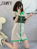 imCharms 2023 Polo Shirt Dress Elegant Temperament Female Spring And Summer Niche Design Skirt Women's Clothing