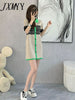 imCharms 2023 Polo Shirt Dress Elegant Temperament Female Spring And Summer Niche Design Skirt Women's Clothing