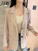 imCharms 2023 Spring Korean Version Temperament Retro Style Women's Thin Section Plaid Small Suit Jacket