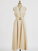 imCharms 2023 Summer Waist Retro Skirt Hepburn Elegant Temperament Sleeveless Dress Women's Skirt