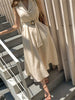 imCharms 2023 Summer Waist Retro Skirt Hepburn Elegant Temperament Sleeveless Dress Women's Skirt