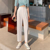 imCharms 2023 Summer Harem Pants High Waist Drape Loose Nine Points Casual Slim All-Match Trousers Women