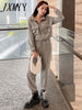 imCharms 2023 Spring And Autumn Sports Simple Casual Suit Temperament Female Loose-Fitting Workwear Sweater