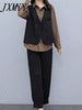 imCharms 2023 Spring And Summer Age-Reducing Plus-Size Women's Three-Piece Set Slim And Elegant Temperament Suit