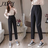 imCharms 2023 Spring All-Match Suit Pants Women High Waist Draped Loose Straight Casual Harem Pants
