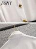 imCharms 2023 Spring Large Size Women's Clothing Elegant Temperament Thin Design Waist Shirt Dress