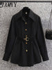 imCharms 2023 Spring Large Size Women's Clothing Elegant Temperament Thin Design Waist Shirt Dress