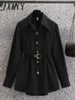 imCharms 2023 Spring Large Size Women's Clothing Elegant Temperament Thin Design Waist Shirt Dress