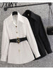 imCharms 2023 Spring Large Size Women's Clothing Elegant Temperament Thin Design Waist Shirt Dress