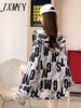 imCharms 2023 Spring and Autumn Large Size Women's Loose Design Coat Casual and Comfortable Top Clothes