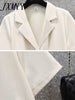 imCharms 2023 Summer Products Plus Size Womens Elegant Temperament Small Suit Short Jacket Design Suit Top