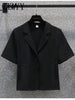 imCharms 2023 Summer Products Plus Size Womens Elegant Temperament Small Suit Short Jacket Design Suit Top