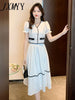 imCharms 2023 Summer Elegant Temperament Age-Reducing Fashionable Self-Cultivation Comfortable Suit Women's Two-Piece Suit