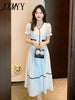 imCharms 2023 Summer Elegant Temperament Age-Reducing Fashionable Self-Cultivation Comfortable Suit Women's Two-Piece Suit