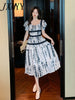 imCharms 2023 Summer Comfortable Waist Slim Elegant Chiffon Skirt Trendy Women's Elegant Temperament Dress