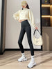 imCharms 2023 Winter Lamb Fleece High Waist Slim Shark Pants Versatile Yoga Pants Women's Clothing