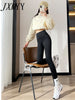 imCharms 2023 Winter Lamb Fleece High Waist Slim Shark Pants Versatile Yoga Pants Women's Clothing
