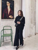imCharms Age-Reducing And Slimming Knitted Suit 2023 Women's Split Sweater Wide-Leg Pants Autumn And Winter Two-Piece S