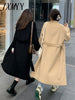 imCharms Autumn And Winter Elegant Temperament Double-Sided Cashmere Coat Mid-Length Woolen Coat Women's Clothing